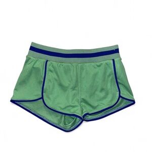 FP Movement by Free People green and blue sporty y2k style shorts size XS NWOT